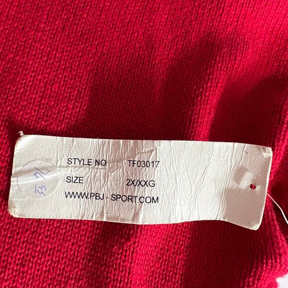 Vintage Timber Lea Womens Sweater Cardigan Collared Button Down Dog Theme Red 2X - Picture 10 of 14